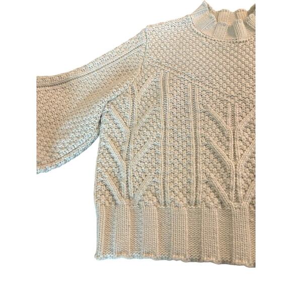 Mink Pink Cream Australia Thick Pullover Sweater Size 6 - Picture 3 of 4